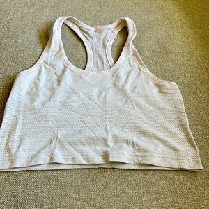 lululemon cropped swiftly racer back
